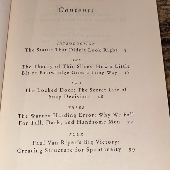 EUC- Book “Blink” by Malcolm Gladwell, The Power of Thinking Without Thinking - Picture 5 of 6